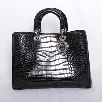 small Christian Dior diorissimo original bag 44374 black